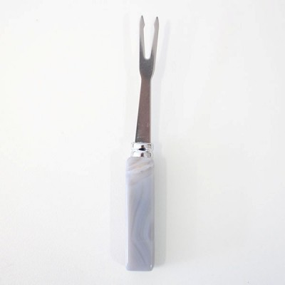 CHEESE FORK - WITH AGATE BASIS