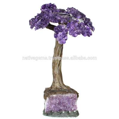 Amethyst Gemstone Tree